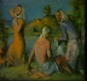 Die Wascherinnen by Bohumil Ullrych