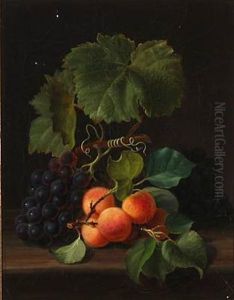 Still Life With Fruit by E.C. (Emil C.) Ulnitz