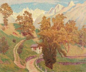 Sommer Im Bergell by Hans Casper Ulrich