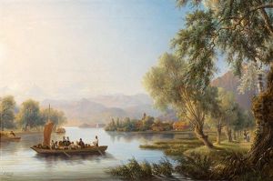 Aareeinmundung In Den Thunersee, Schadau