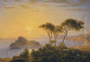 Sestri Levante Bei Sonnenuntergang