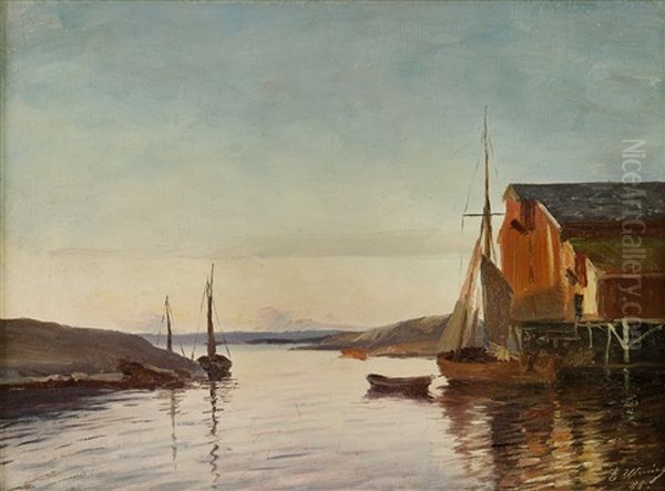 Fiskevaer I Ettermiddagslys - view 1