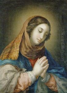 La Virgen Orante by Pedro Antonio Umbert
