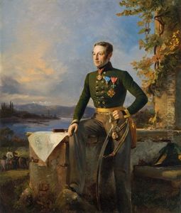Probably Johann Graf Wratislaw Von Mitrowicz by Ignaz Umlauf