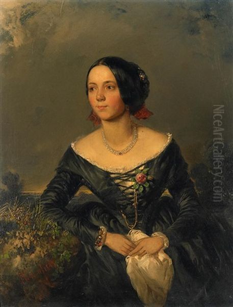 Portrat Einer Jungen Dame - view 1
