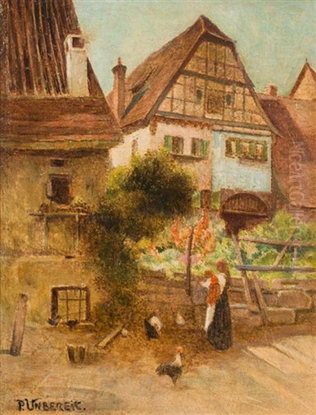 A Chicken Yard In The Wachau - view 1