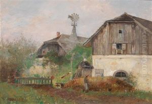Partie In Der Wachau(?) by Paul Unbereit