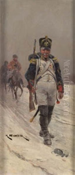 Soldado En La Nieve - view 1