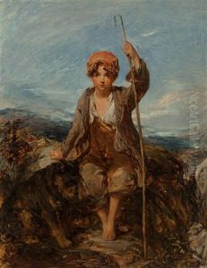 The Young Shepherd Boy, 1850 by William Underhill