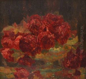 Rosenstraus In Vase by Hans Unger