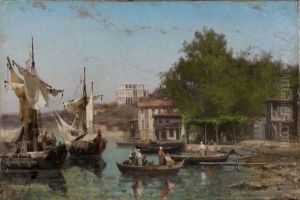 Beicos Sur Le Bosphore by Fabius Germain Brest