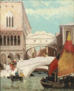 Le Pont Des Soupirs by Fabius Germain Brest