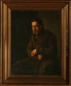 Portrait Af En Gammel Soemand Portrait Af En Gammel Soemand