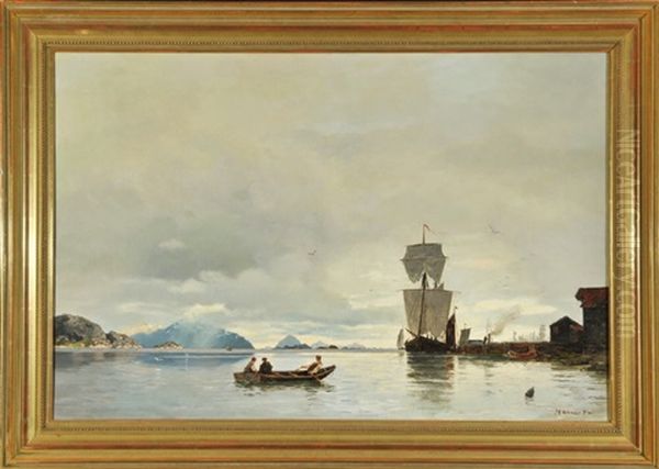 Norwegische Kustenlandschaft - view 1