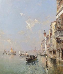 Canale Della Giudecca In Venedig