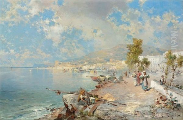 A View Of The Gulf Of Naples - view 1