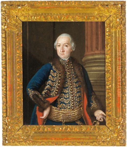 Bildnis Des Grafen Johann Nepomuk Csaky Von Kereszsek - view 1