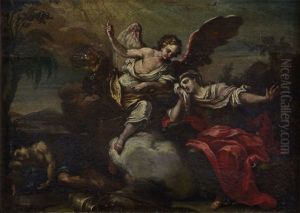 Der Engel Erscheint Hagar Und Ismael