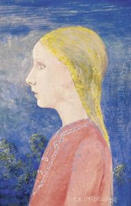 Madchen Im Profil Nach Links