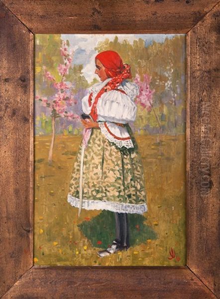 Woman In Folkcostume - view 1