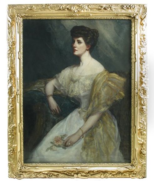 Portrait Of Winifred Pember, Of 8 Bryanston Square - view 1
