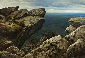 Polydov Stone, Ural Mountains Polydov Stone, Ural Mountains