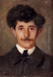 Retrato De Caballero Con Bigote