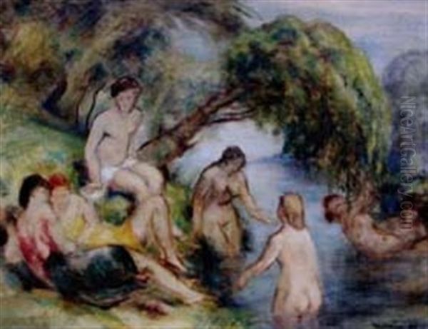 Les Baigneuses - view 1