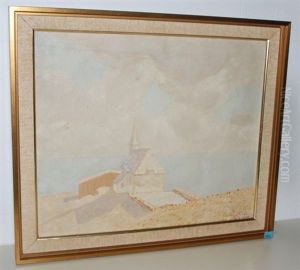 Kapelle Auf Einer Anhohe Uber Dem Meer