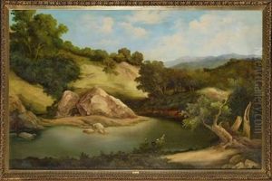 Paisaje (+ Chalco Roca; 2 Works) by Francisco Urbina