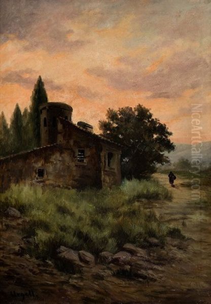 Paisaje Con Campesina - view 1