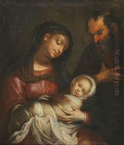 Die Heilige Familie by Georg Anton Abraham Urlaub