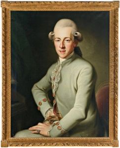 Bildnis Eines Edelmannes by Georg Anton Abraham Urlaub