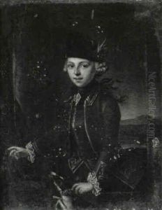 Portrait Of A Young Woman In Hunting Dress