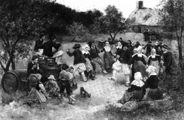 A Country Dance - view 1