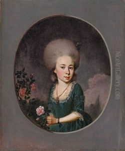 Bildnis Einer Jungen Dame Mit Rose