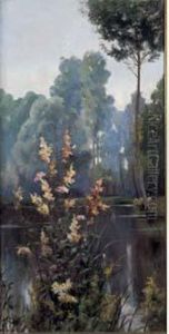 Un Coin De Jardin by Claudia Bret-Charbonnier