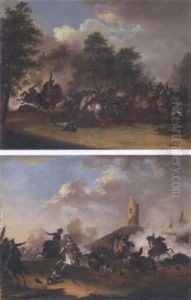 Reiterschlacht by Georg Karl Urlaub