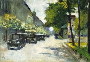 A Worcestershire Hop-garden by Lesser Ury