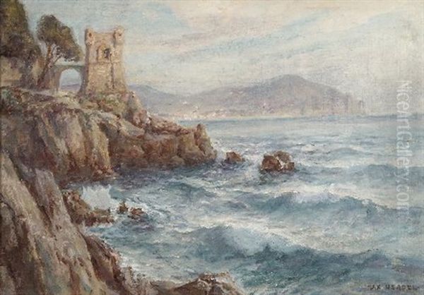 Mediterrane Kustenlandschaft - view 1