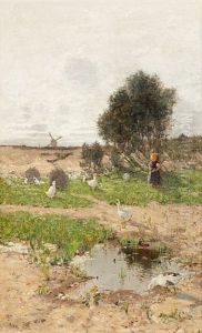 La Jeune Gardeuse D"oies