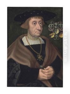 Portrait Of Mathias Mulich (1470-1528), Burgomaster Of Lubeck, Half-length Portrait Of Mathias Mulich (1470-1528), Burgomaster Of Lubeck, Half-length