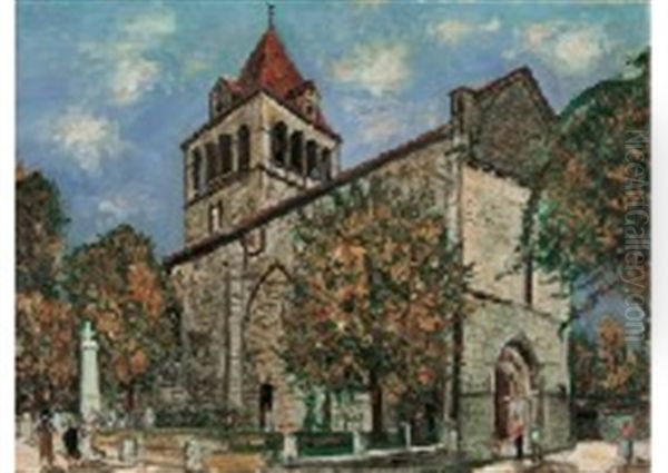 Eglise De Vieux Mareuil (dordogne) - view 1