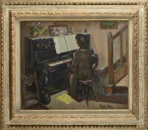Jeune Fille Au Piano - view 1