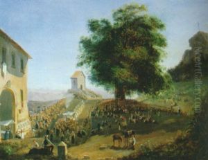Festa Al Santuario by Cesare Uva