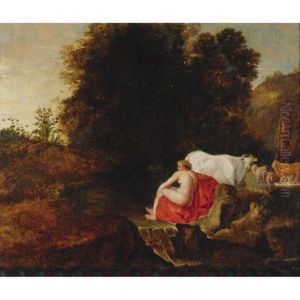 Europa And The Bull by Moyses van Uytenbroeck