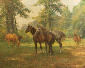 Chevaux (1925) by Alfredo Vaccari
