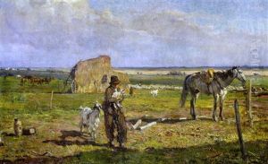 Escena Rural by Alfredo Vaccari