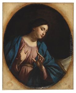 Virgin Of The Annunciation by Andrea Vaccaro