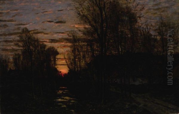 Winter Sunset - view 1